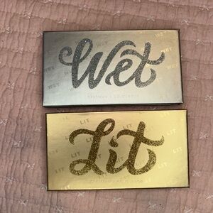 Bretman & Colourpop Wet and Lit Palettes